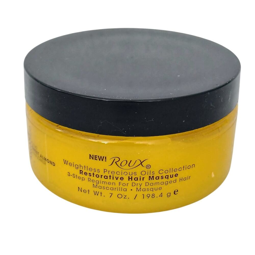 Roux Weightless Restorative Hair Mask Precious Oils 7 oz. Dry Damage Color Hair